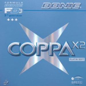 Donic poťah Coppa X2 /Platin Soft/