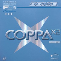 Donic poťah Coppa X2 /Platin Soft/ 1 Donic poťah Coppa X2 /Platin Soft/