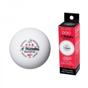 Nittaku loptičky Premium*** 40+ stolný tenis