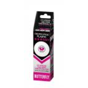 BTY lopty 3 star ***R40+ 3pcs. biela